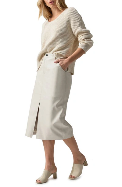 Sanctuary Triple Threat Midi Skirt In Birch