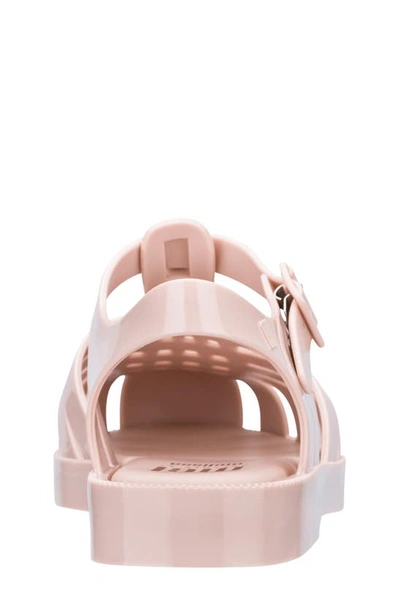 Shop Melissa Mini  Possession Fisherman Sandal In Light Pink