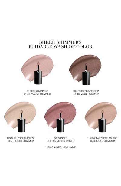 Armani Collezioni Eye Tint Liquid Eyeshadow In 8s Rose