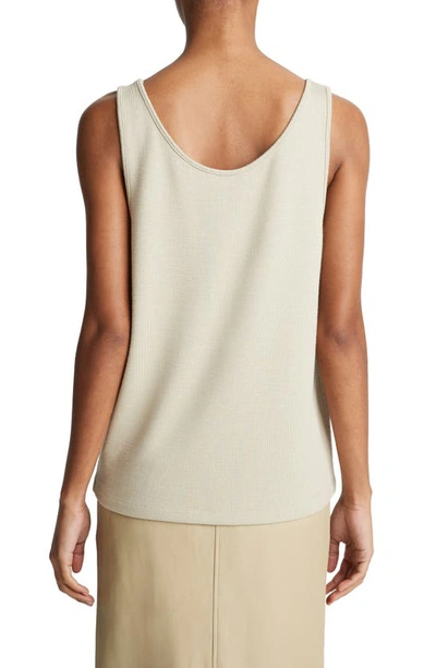 Shop Vince Relaxed Scoop Neck Tank In Sepia