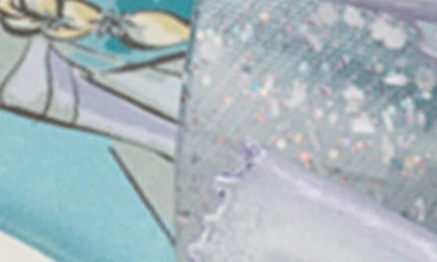 Mini Melissa X Disney Mar Jelly Sandal In Clear Glit