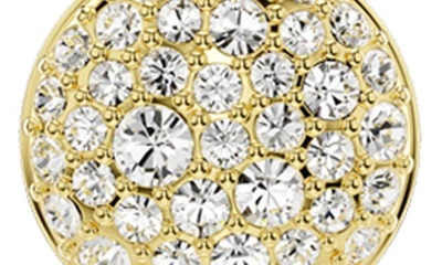 Shop Swarovski Meteora Crystal Pendant Necklace In Gold