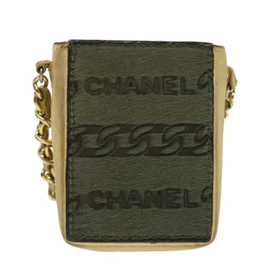Pre-owned Chanel - Gold Leather Wallet  ()