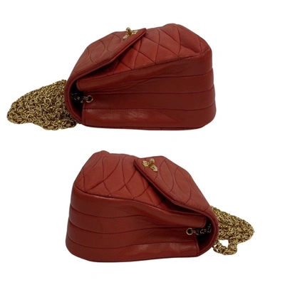 Pre-owned Chanel Coco Mark Burgundy Leather Shopper Bag ()