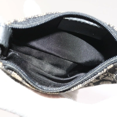 Shop Dior Saddle Black Canvas Clutch Bag ()