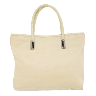Shop Gucci Beige Synthetic Tote Bag ()