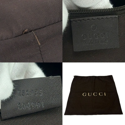 Shop Gucci Sukey Beige Canvas Shopper Bag ()