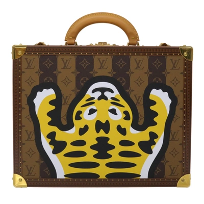 Pre-owned Louis Vuitton Cotteville 40 Brown Canvas Travel Bag ()