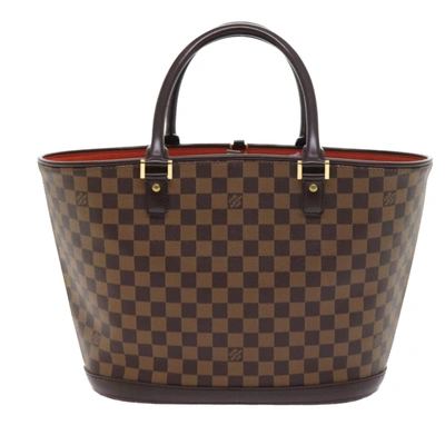 Pre-owned Louis Vuitton Monosque Brown Canvas Tote Bag ()