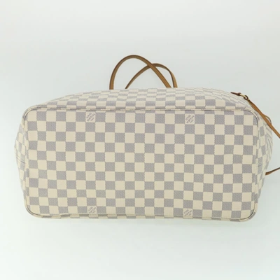 Pre-owned Louis Vuitton Neverfull Gm Beige Canvas Tote Bag ()