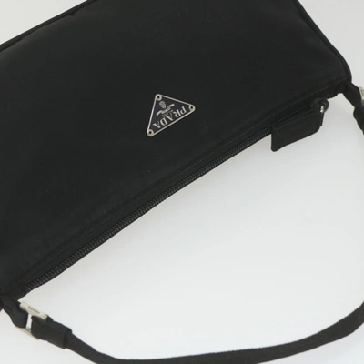 Shop Prada Black Synthetic Clutch Bag ()