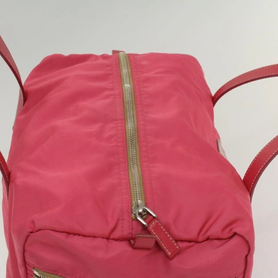 Shop Prada Pink Synthetic Shoulder Bag ()