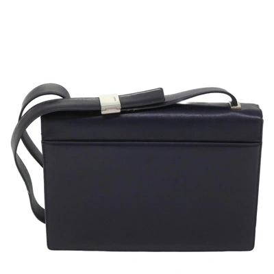 Shop Prada Purple Leather Shoulder Bag ()