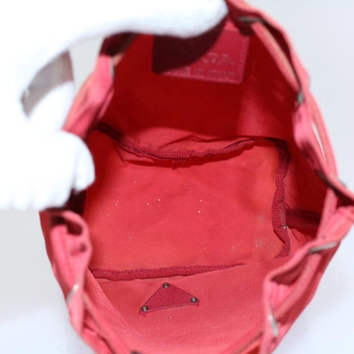 Shop Prada Red Synthetic Clutch Bag ()