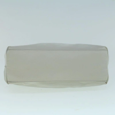 Shop Prada White Synthetic Shoulder Bag ()