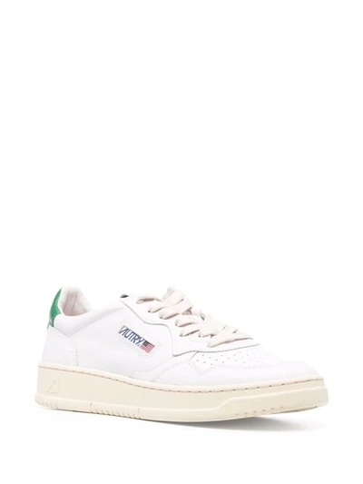 Shop Autry Sneakers With Logo In Green