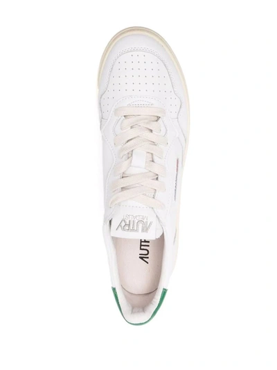 Shop Autry International Srl Sneakers With Logo In Green