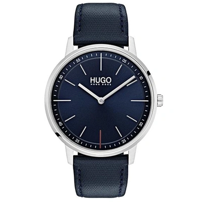 Shop Hugo Boss Men's Classic White Dial Watch In Blue