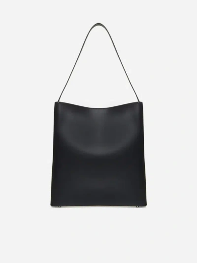 Shop Aesther Ekme Sac Leather Bag In Black