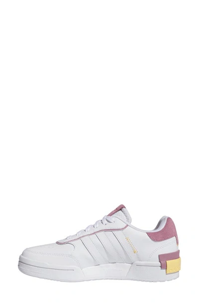 Shop Adidas Originals Post Move Sneaker In White/ White