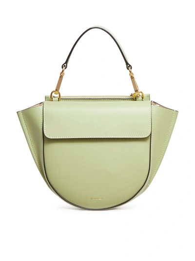 Shop Wandler Hortensia Mini Bag In Light Green