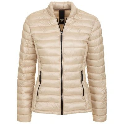 Shop Fred Mello Beige Nylon Jackets & Coat