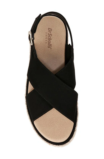 Shop Dr. Scholl's Ember Platform Wedge Sandal In Black