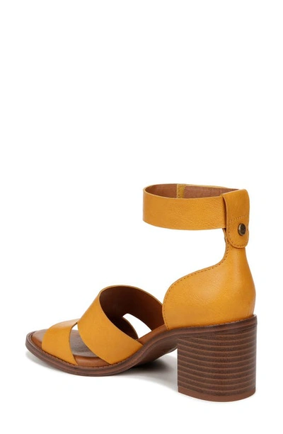 Shop Zodiac Ida Ankle Strap Sandal In Turmeric Yellow