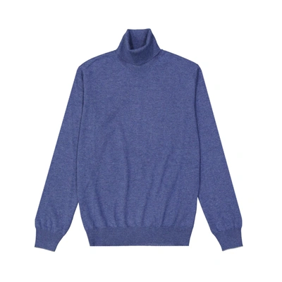 Shop Brunello Cucinelli Wool Sweater In Blue