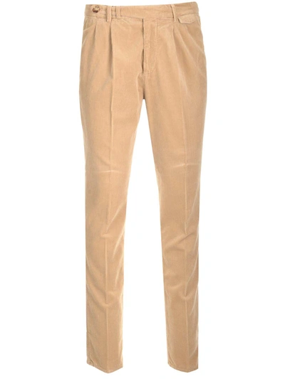 Shop Brunello Cucinelli Corduroy Trousers In Brown