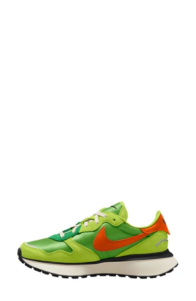 Shop Nike Phoenix Waffle Sneaker In Chlorophyll/ Orange/ Green