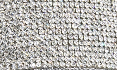 Reaction Kenneth Cole Pepea Crystal Platform Wedge Sandal In Pewter Elastic