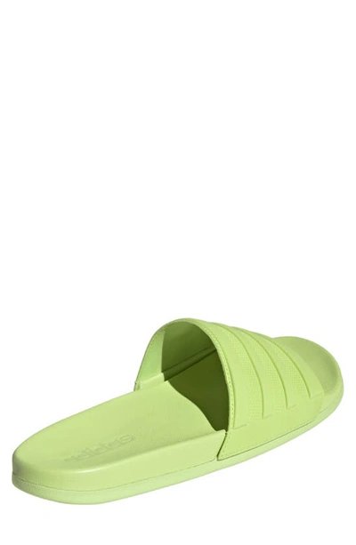 Shop Adidas Originals Gender Inclusive Adilette Comfort Sport Slide Sandal In Pulse/ Lime/ Pulse Lime