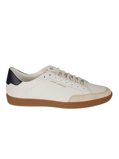 Shop Saint Laurent Sl/10 Low Top Sneakers In Bl O/an/bl O/r E/n S