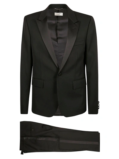 Shop Saint Laurent Costume Evening Suit In Black