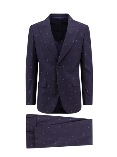 Shop Gucci Suit In Blue