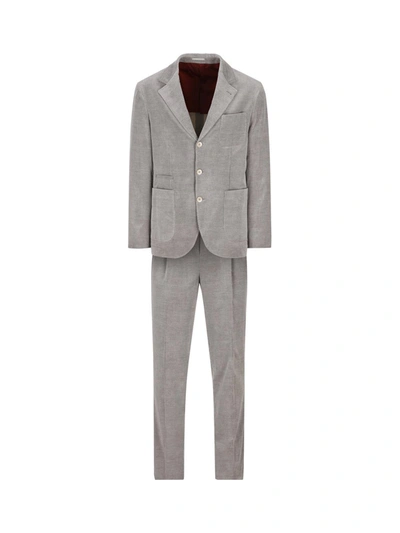 Shop Brunello Cucinelli Two-piece Single-breasted Suit  In Default Title