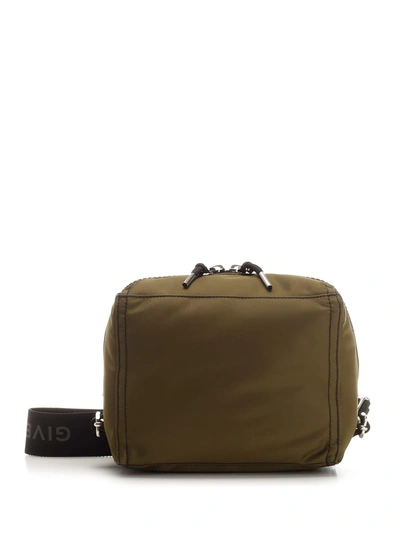 Shop Givenchy Pandora Small Shoulder Bag In Green