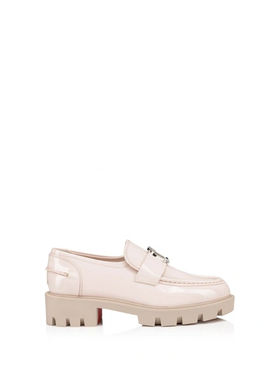Shop Christian Louboutin Leche Leather Loafer