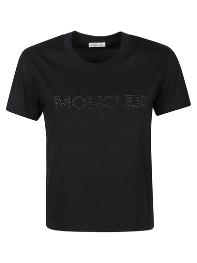 Shop Moncler T-shirt In Nero