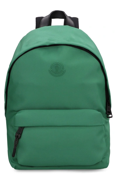 Shop Moncler Pierrick Technical Fabric Backpack In Verde