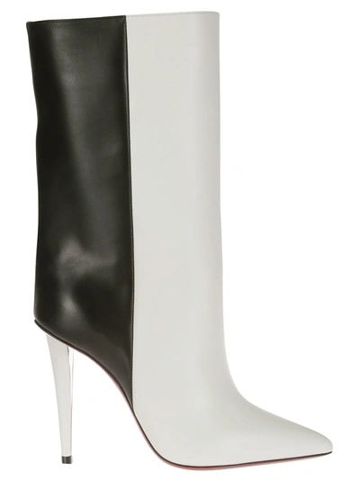 Shop Christian Louboutin Astrilarge Booty 100 In White