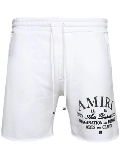 Shop Amiri White  Arts District Shorts