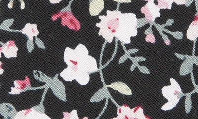 Shop Original Penguin Catania Floral Tie In Black