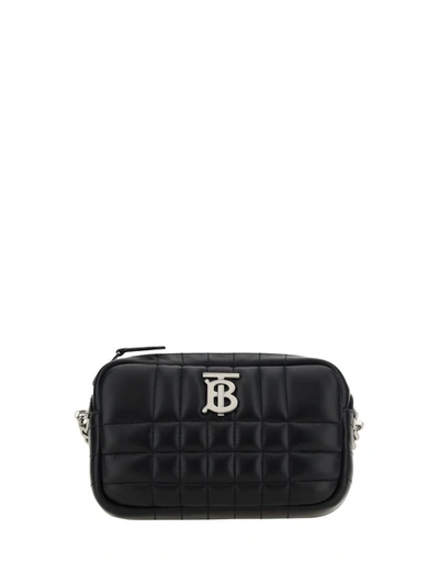 Shop Burberry Shoulder Bags In Black 2