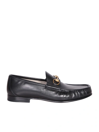 Shop Gucci 1953 Leather Loafer In Black