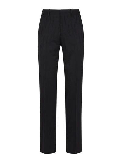Shop Off-white Mid-rise Straight Leg Trousers In Default Title
