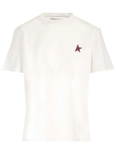Shop Golden Goose Stella Logo T-shirt In White