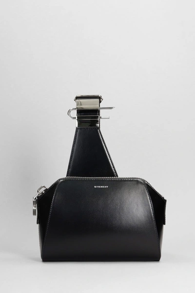 Shop Givenchy Ant U Shoulder Bag In Black Leather