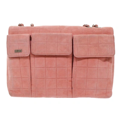 CHANEL Pre-owned Pink Suede Shoulder Bag ()